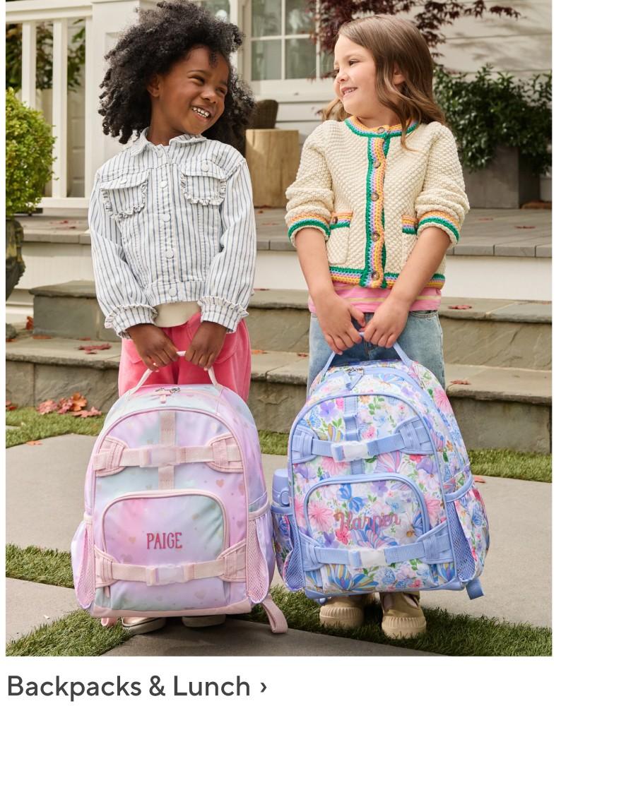 Backpacks & Lunch